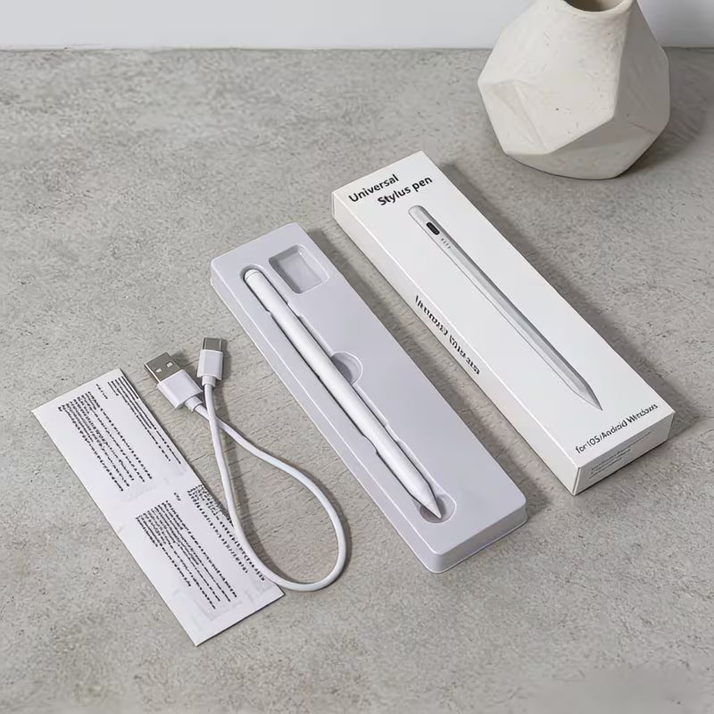 Caneta Stylus Universal Para iPad Android iOS Windows Tablet Celular Huawei MatePad Sem Atraso Suave