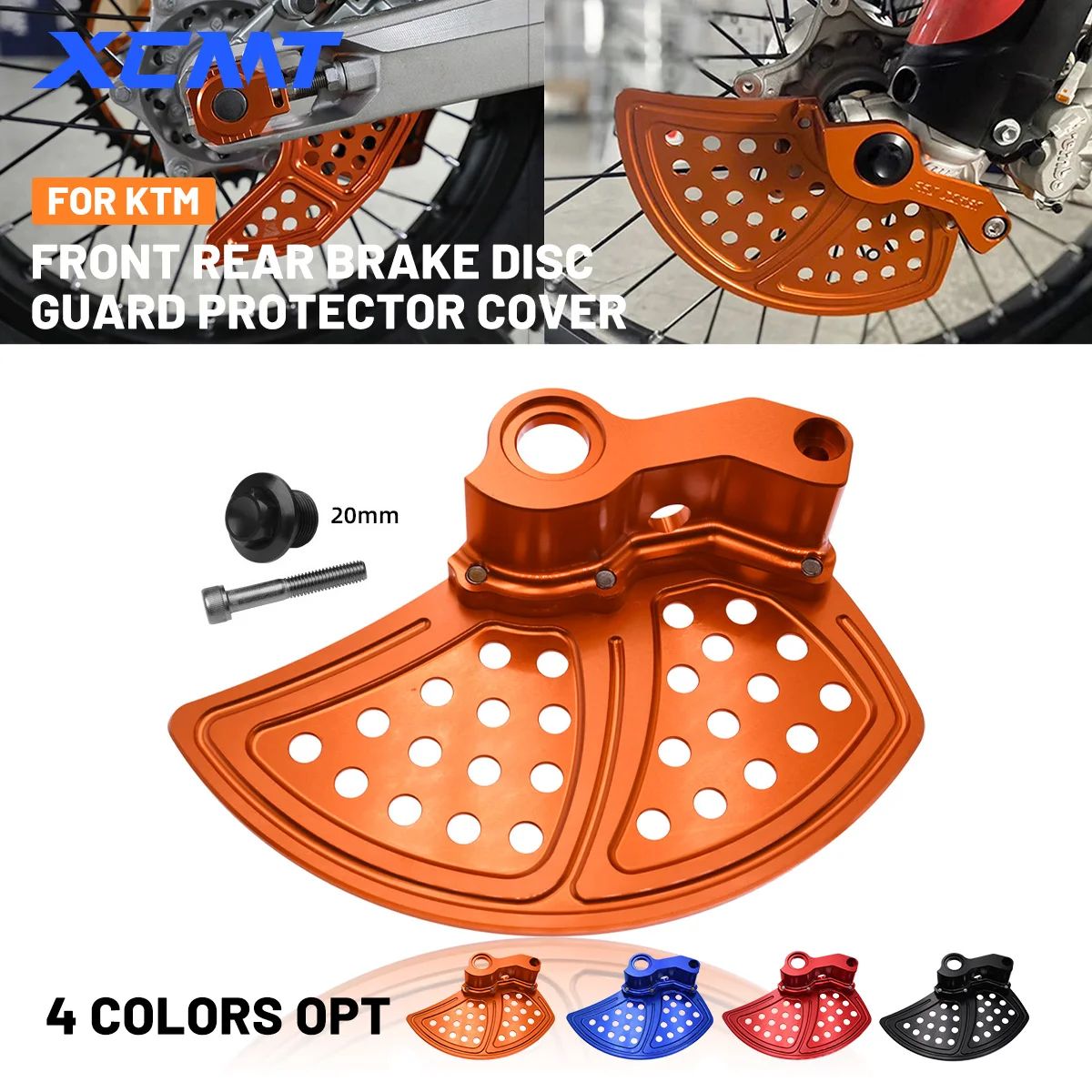 Capa De Proteção Da Pinça Do Disco De Freio Traseiro Dianteiro Para KTM SX SXF XC EXC