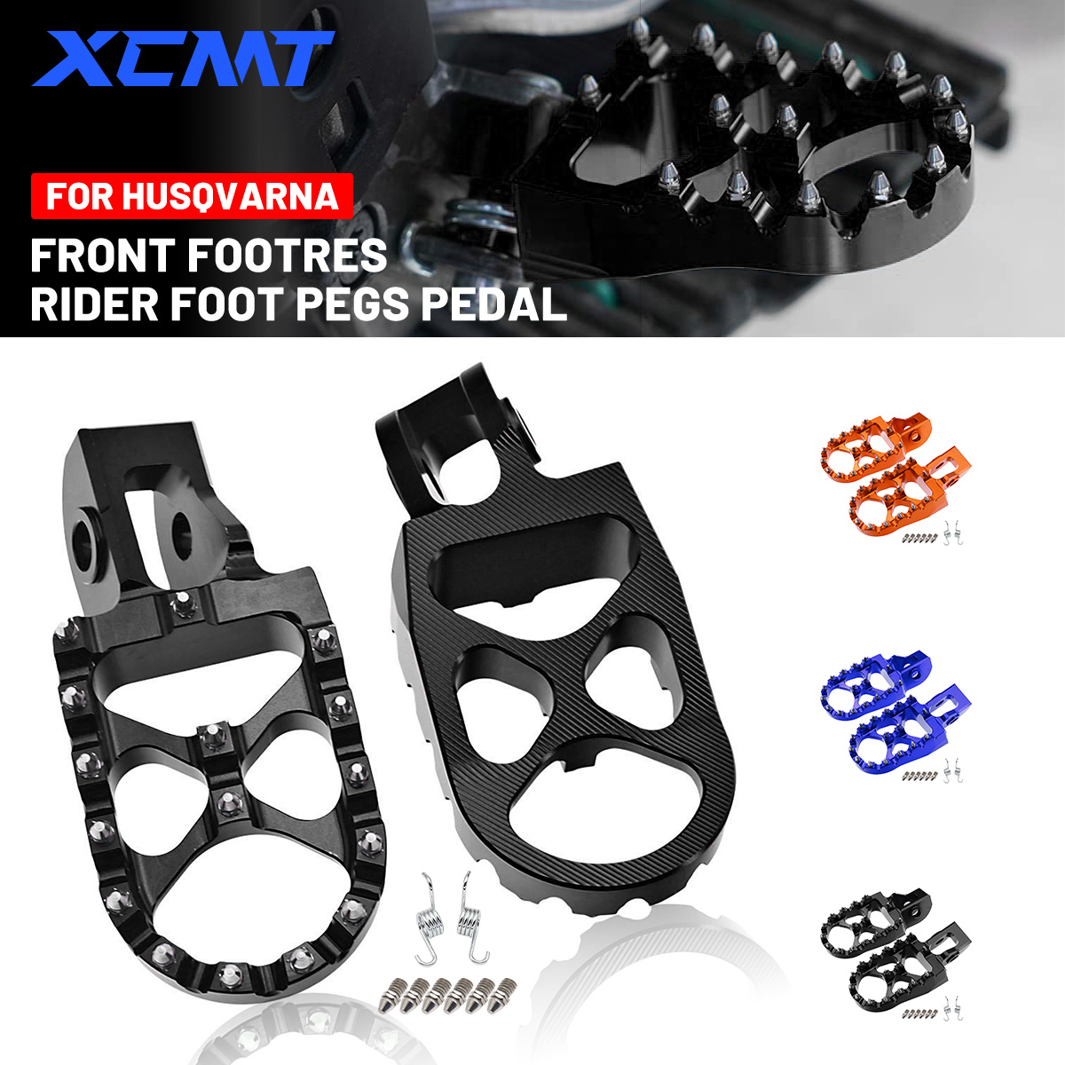 CNC Foot Peg Pedais De Apoio Para Os Pés Plataforma Step Gás MC EX EC KTM 125-500