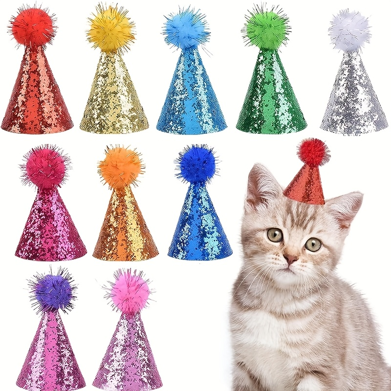 Chapéu ajustável mini específico para brinquedo de animal