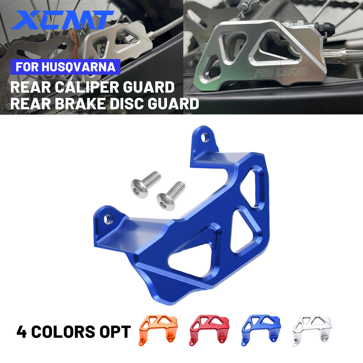 Tampa De Proteção Da Bomba De Freio Traseiro CNC Para Husqvarna TE FE KTM XCW SX
