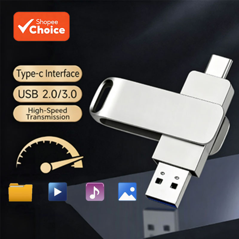 Pen drive USB 3.0 Tipo-C à prova d'água, 64 GB/128 GB, confiável para armazenamento de dados empresariais