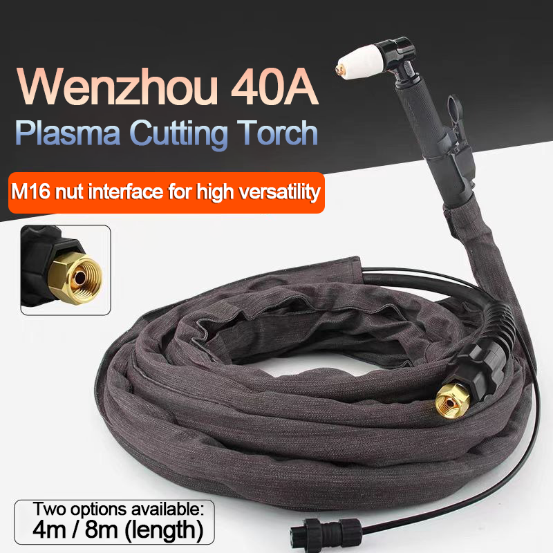 Um Conjunto De Bainha De Lona PT-31 Para Cortador De Plasma LGK-40 , Tocha De Corte Wenzhou 40A , Capa Protetora Anti-Qu