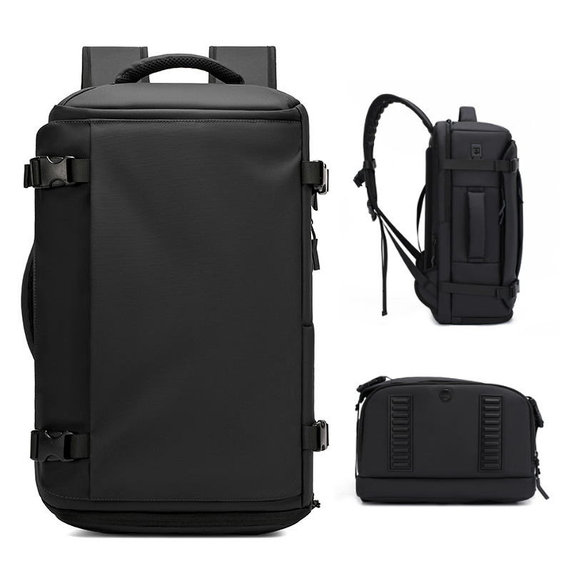 Mochila para Laptop à prova d’água expansível – Bolsa de viagem de negócios grande para homens