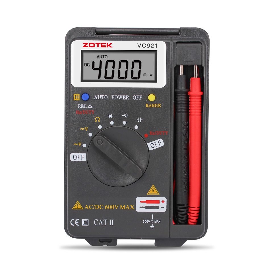 Multímetro Digital CD800A CD800 Medidor de Teste Multiteste Tudo-em-Um DMM