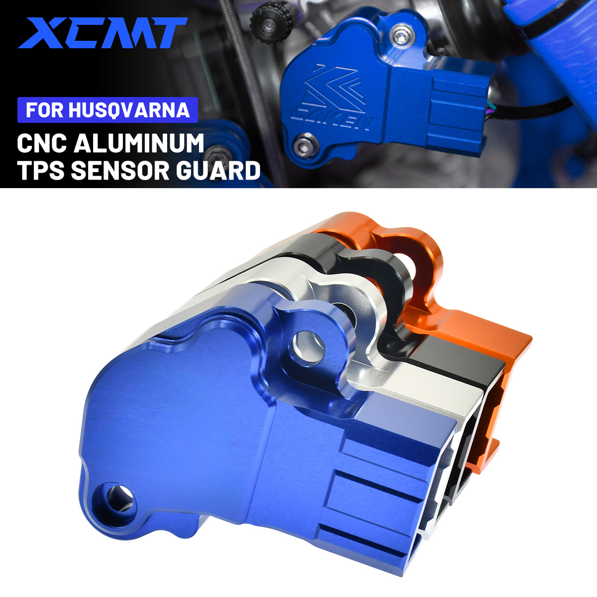 Capa De Proteção Do Sensor TPS De Motocross CNC Para Husqvarna TEi KTM XCW TPi