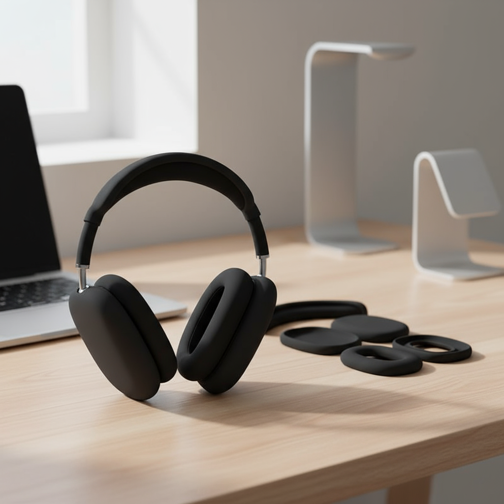 Capa de Silicone para Fones de Ouvido Airpods Max Acessórios