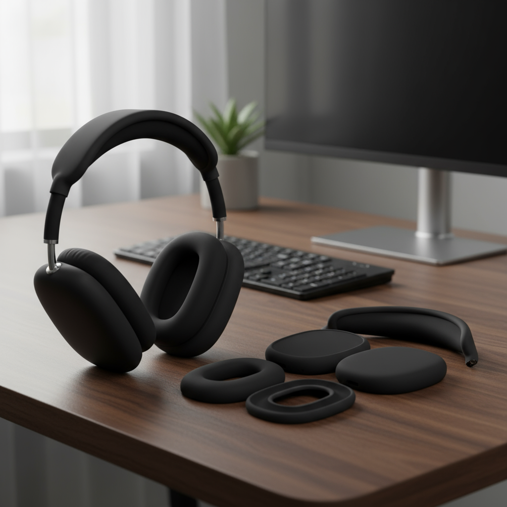 Estojo protetor para acessórios de fone de ouvido para Airpods Max