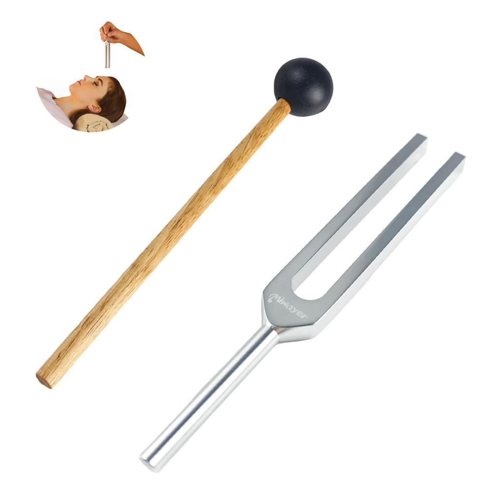  Miwayer 432Hz Garfo de Afinação de Liga de Alumínio para Cura de Nervos/Sensorial/Perfeito Instrumento Musical para