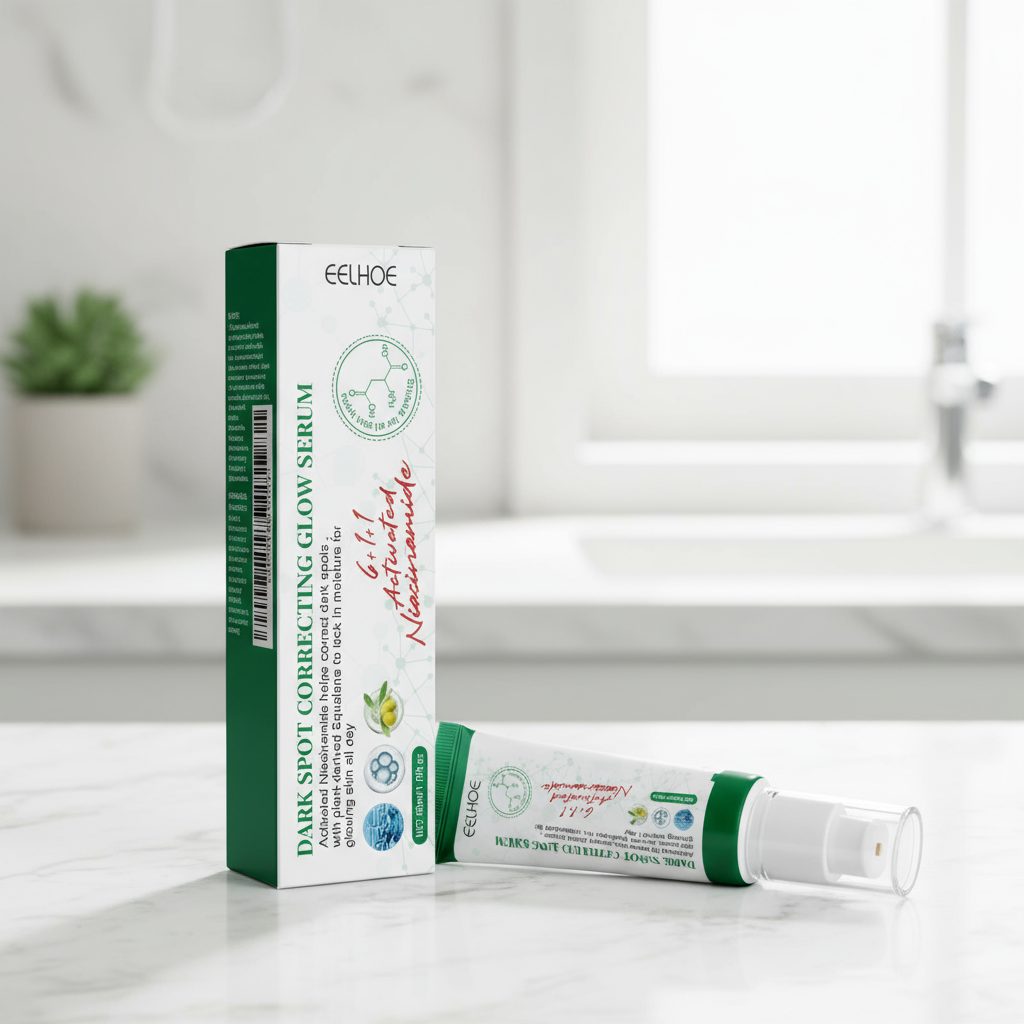 Eelhoe Dark Spot Correcting Glow Serum Para a Pele Facial Clareia Manchas Nutre Hidrata Ilumina a Pele Cuidados Diários