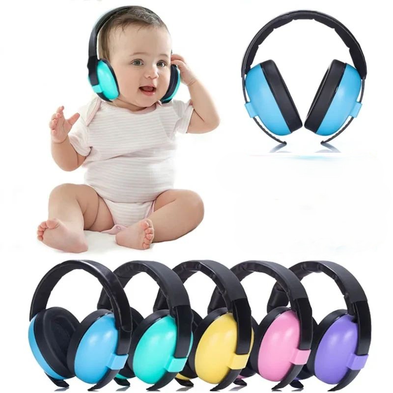  Protetores Auriculares com Cancelamento de Ruído para Bebês - Proteção Auditiva para Crianças Pequenas e Recém-Nascidos