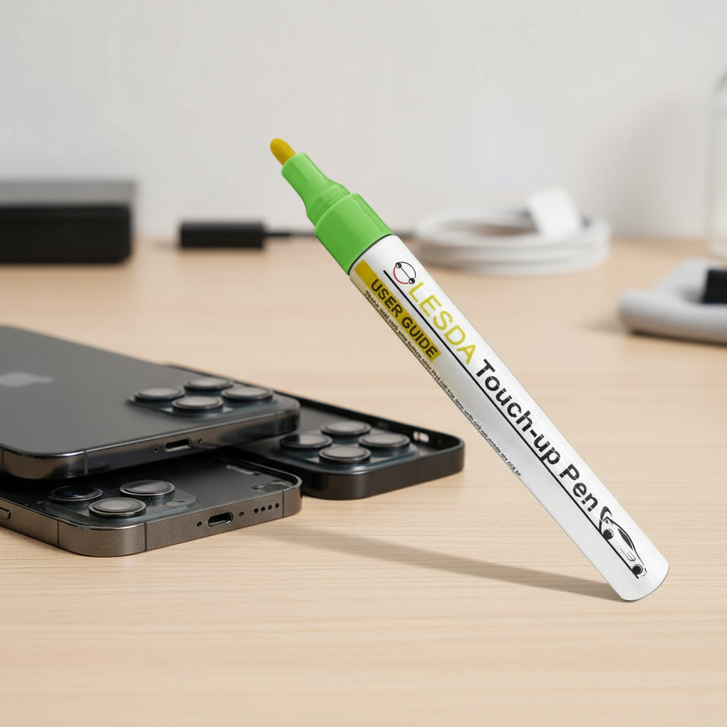 Pronto para uso Armação de celular Reparo de tinta lesda vivo Champanhe Ouro iPhone Preto Fosco Branco Caneta Touch-Up