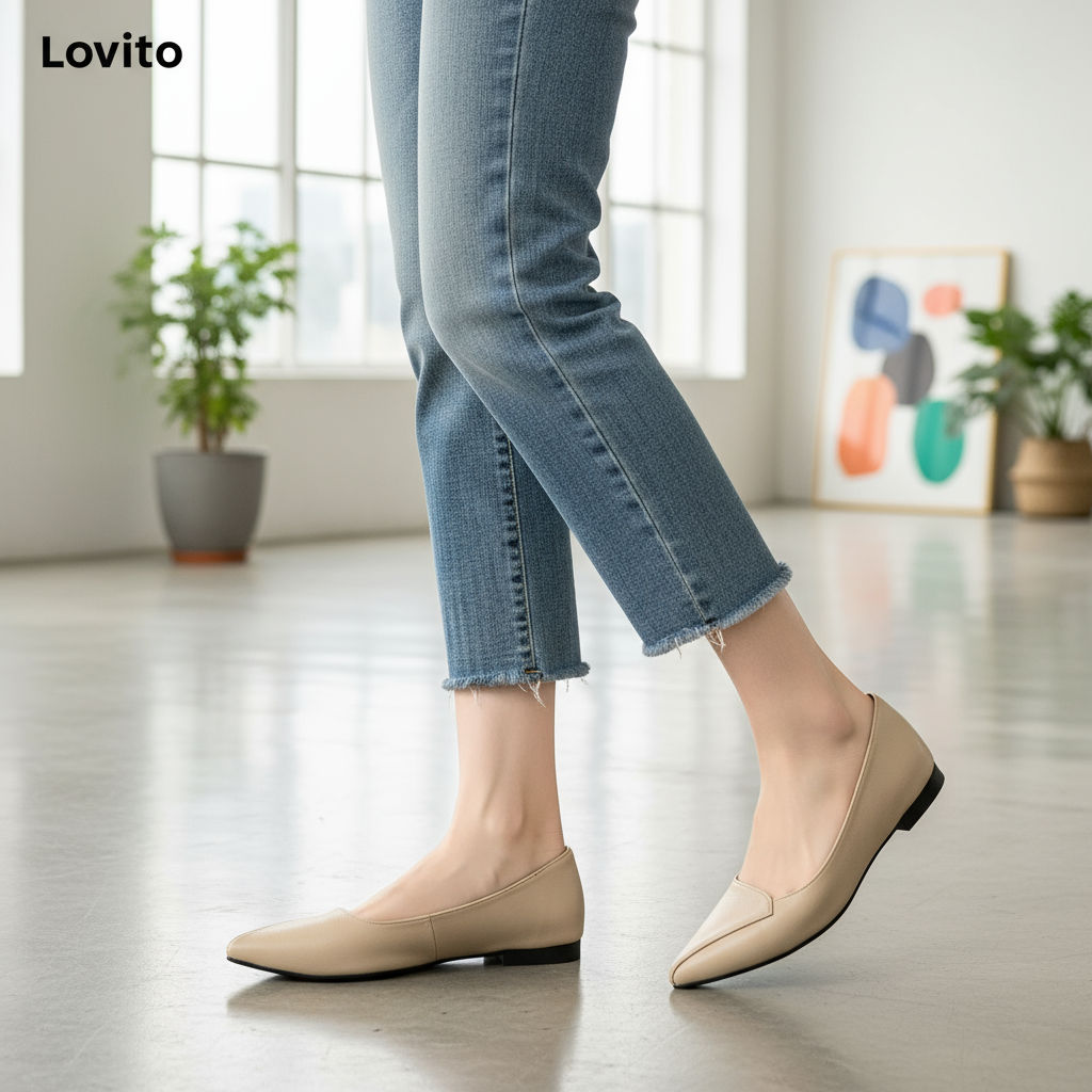 Lovito Refine Casual Verão Mary Janes Femininos LFA69028 em Oferta na Shopee