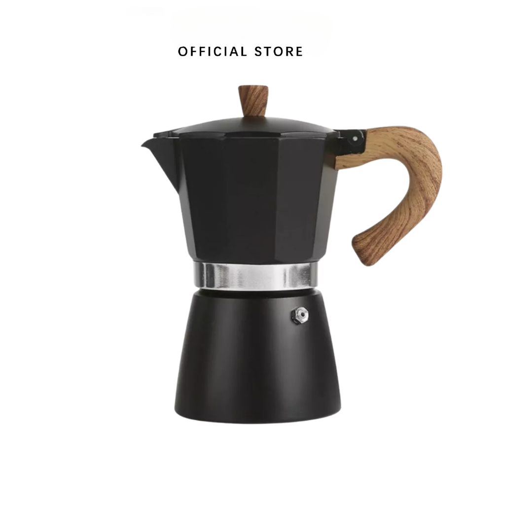 Chaleira De Café Fresh Moka Pot 150ml 300ml Compatível Com Gás Elétrico E Fogão De Acampamento