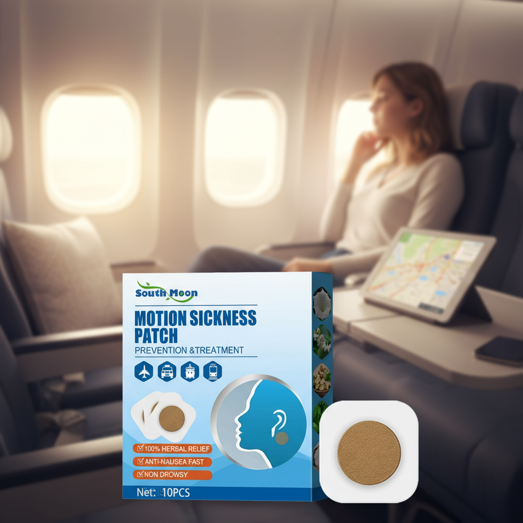 Patch Antináusea para Uso Orelha, Reduz Enjoo Marítimo, Enjoo Aéreo, Tinido, Náusea, Alívio Portátil para Adultos e