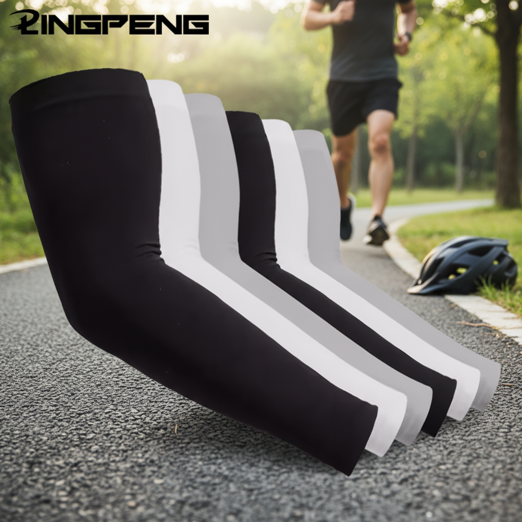  1/3 Par de Manguitos Respiráveis para Proteção Solar - Acessórios de Proteção UV para Esportes, Direção e Atividades ao