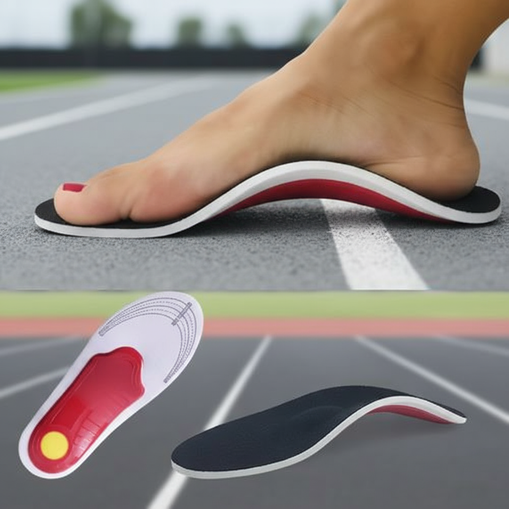 Palmilhas Ortopédicas para Homens e Mulheres - Palmilha Absorvedora de Impacto para Fascite Plantar e Esporões no