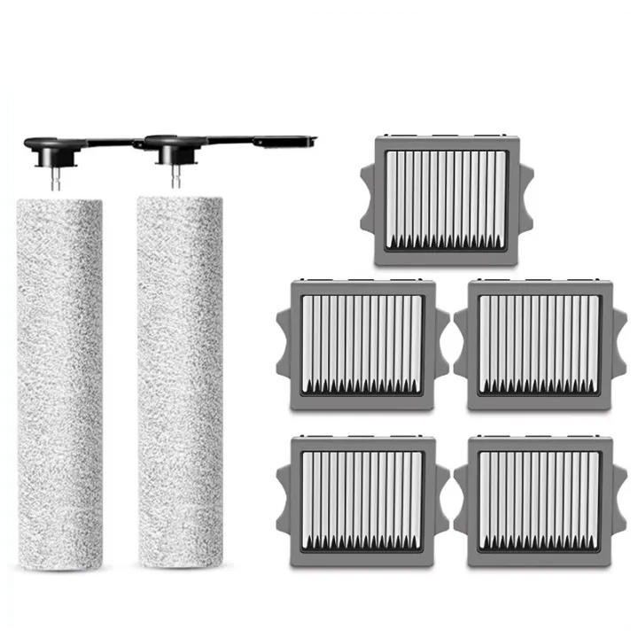 Aspirador de pó seco e úmido, rolo de escova, filtro HEPA para acessórios de reposição Tineco Floor One Switch