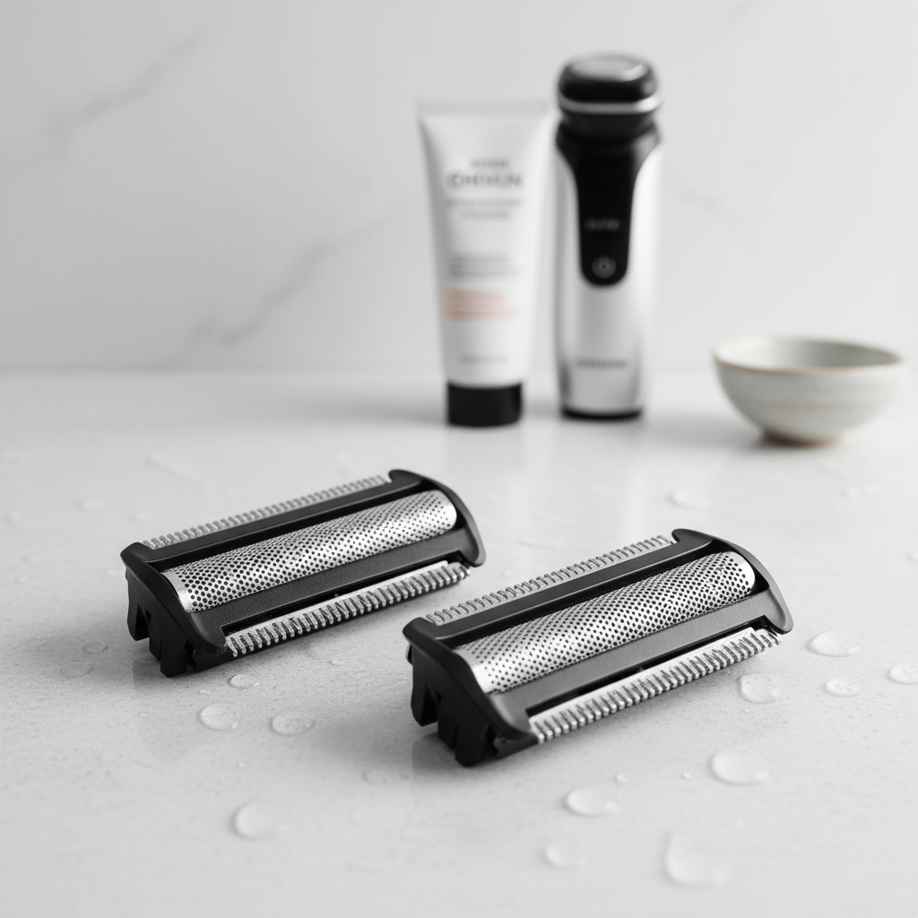  2Pc Lâminas de Substituição para Philips Bodygroom Series, Compatíveis com Diversos Modelos