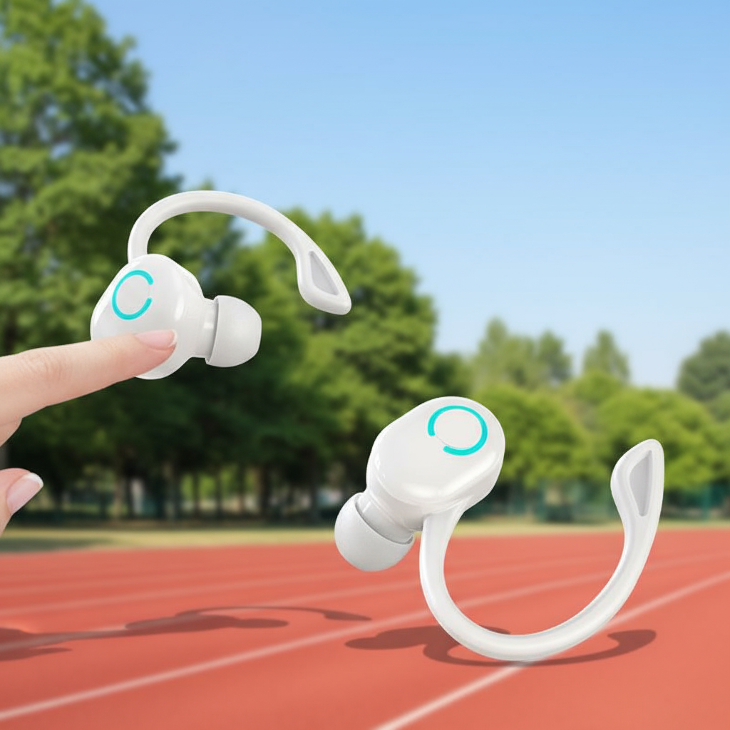  Mini Fone de Ouvido Bluetooth Sem Fio de Ouvido Único com Som Estéreo para Esportes e Chamadas de Negócios