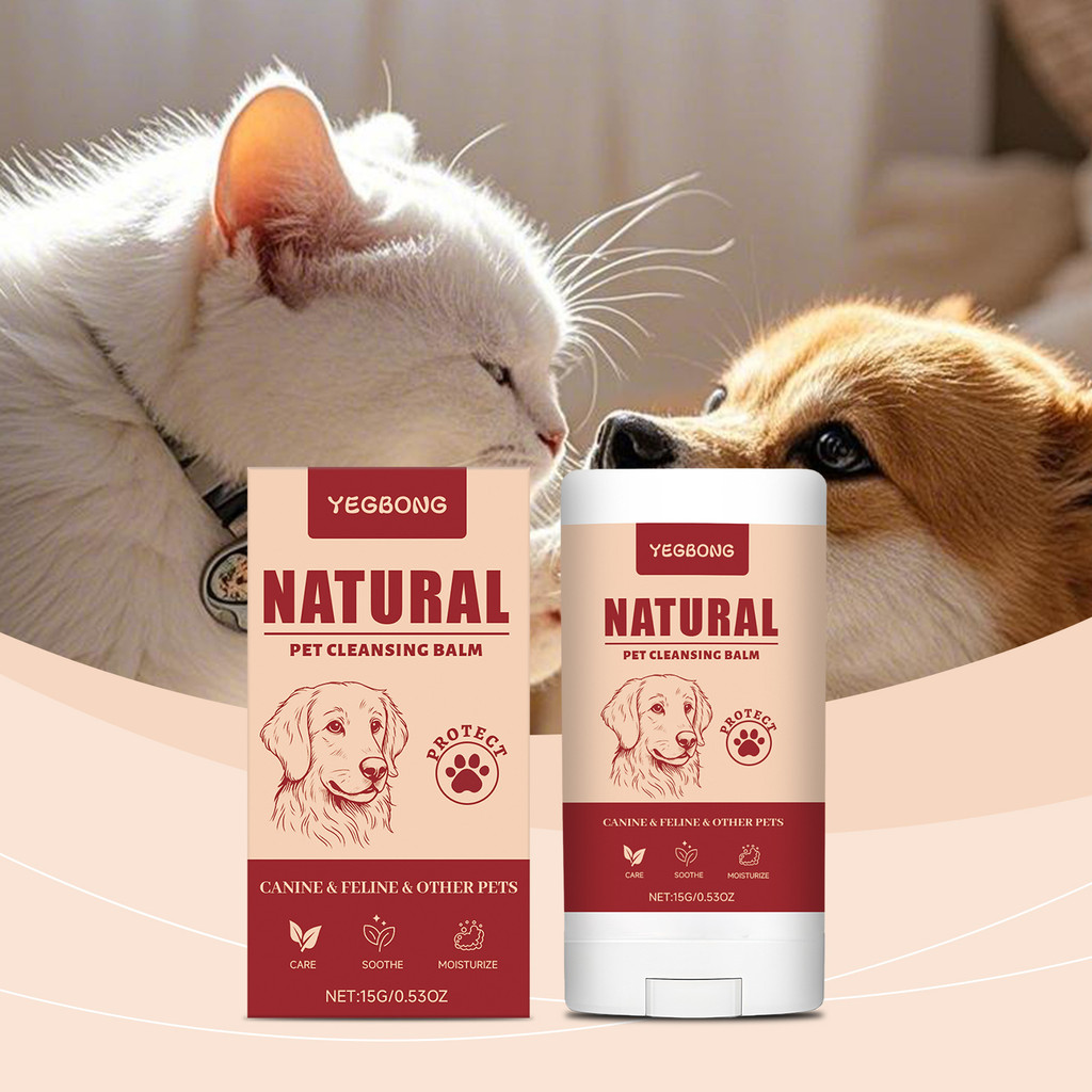 Doge & Orange Pet Tear Stain Removedor Bálsamo Óleo De Coco Hidratante Suave Limpeza Da Área Dos Olhos Fornecimento Para