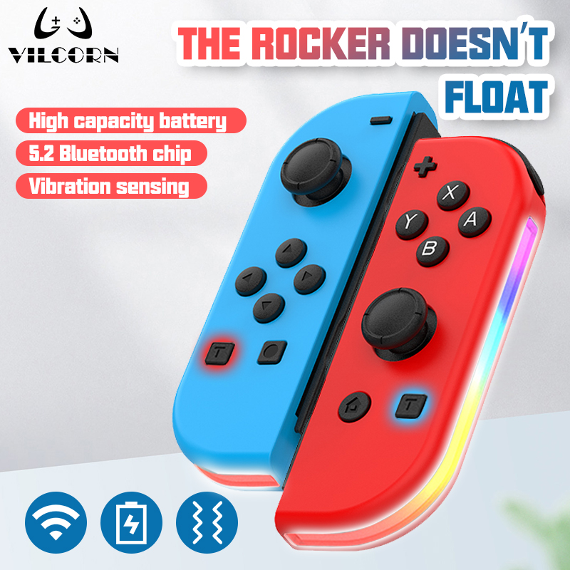 JoyPad para Nintendo para o controlador Switch OLED com 6 eixos de giroscópio, gamepad sem fio, joystick com função de
