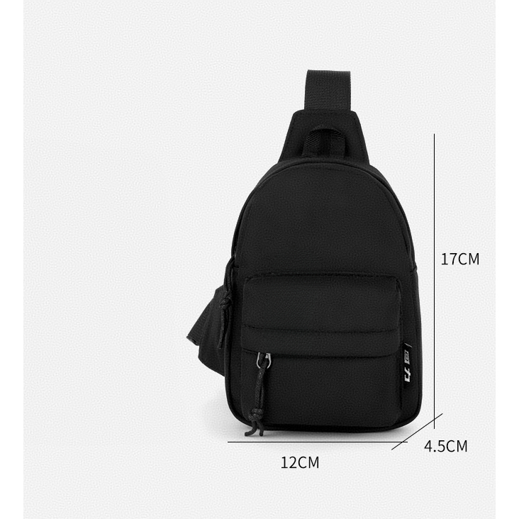 Mini bolsa de ombro, bolsa transversal versátil, bolsa de viagem à prova d'água, adequada para homens e mulheres, moda.