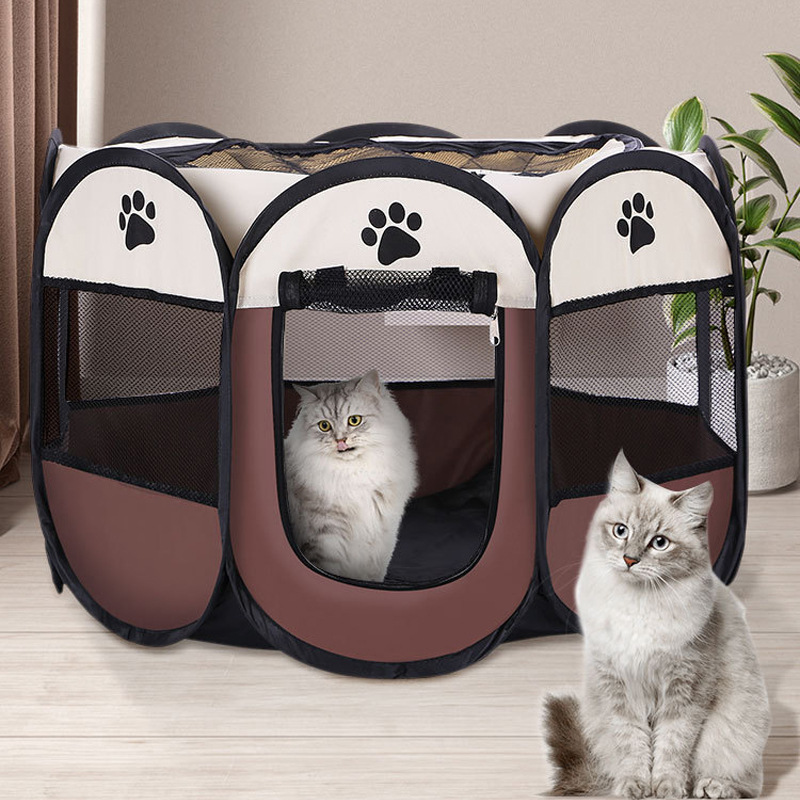  Tenda Octagonal para Animais de Estimação mais Vendida - Caixa de Transporte Respirável, Casa para Animais, Gaiola para