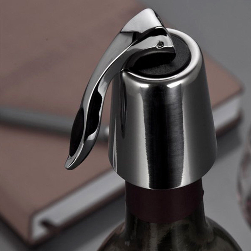 Rolha De Vinho Tinto De Aço Inoxidável , Garrafa De Vedação Para Preservação Doméstica