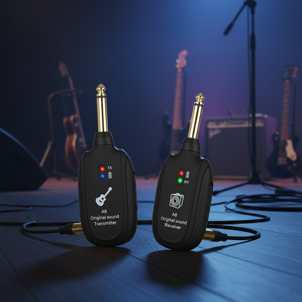  P10 Transceptor Sem Fio, Compatível com Guitarra Elétrica, Captação de Baixo e Instrumentos de Vento Elétrico