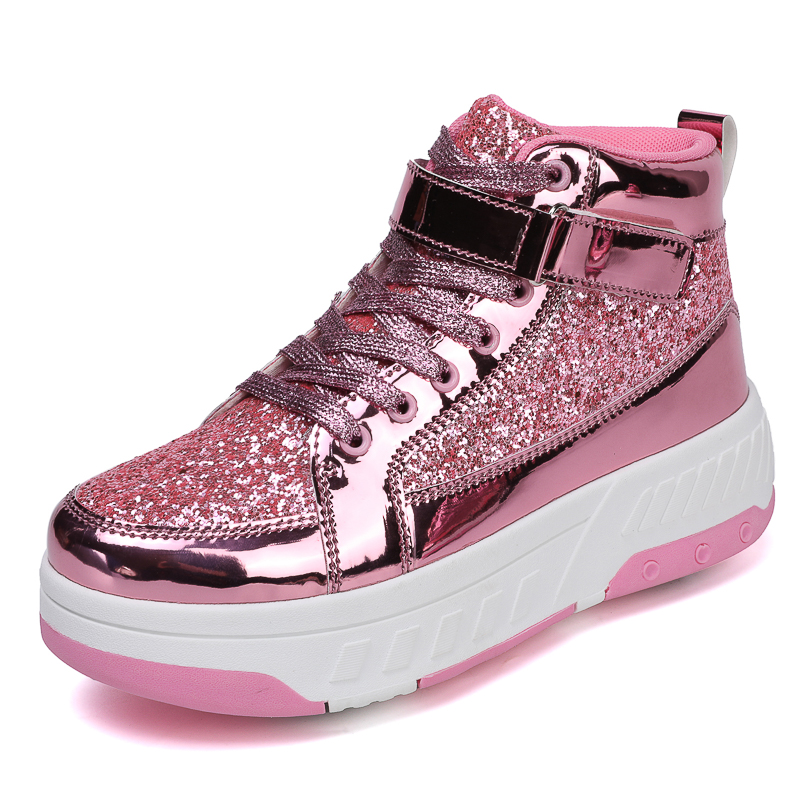 Tênis Heelys Roller Infantil Atualizado Com Rodas Removíveis , Estilo Rua , Suporte Estável