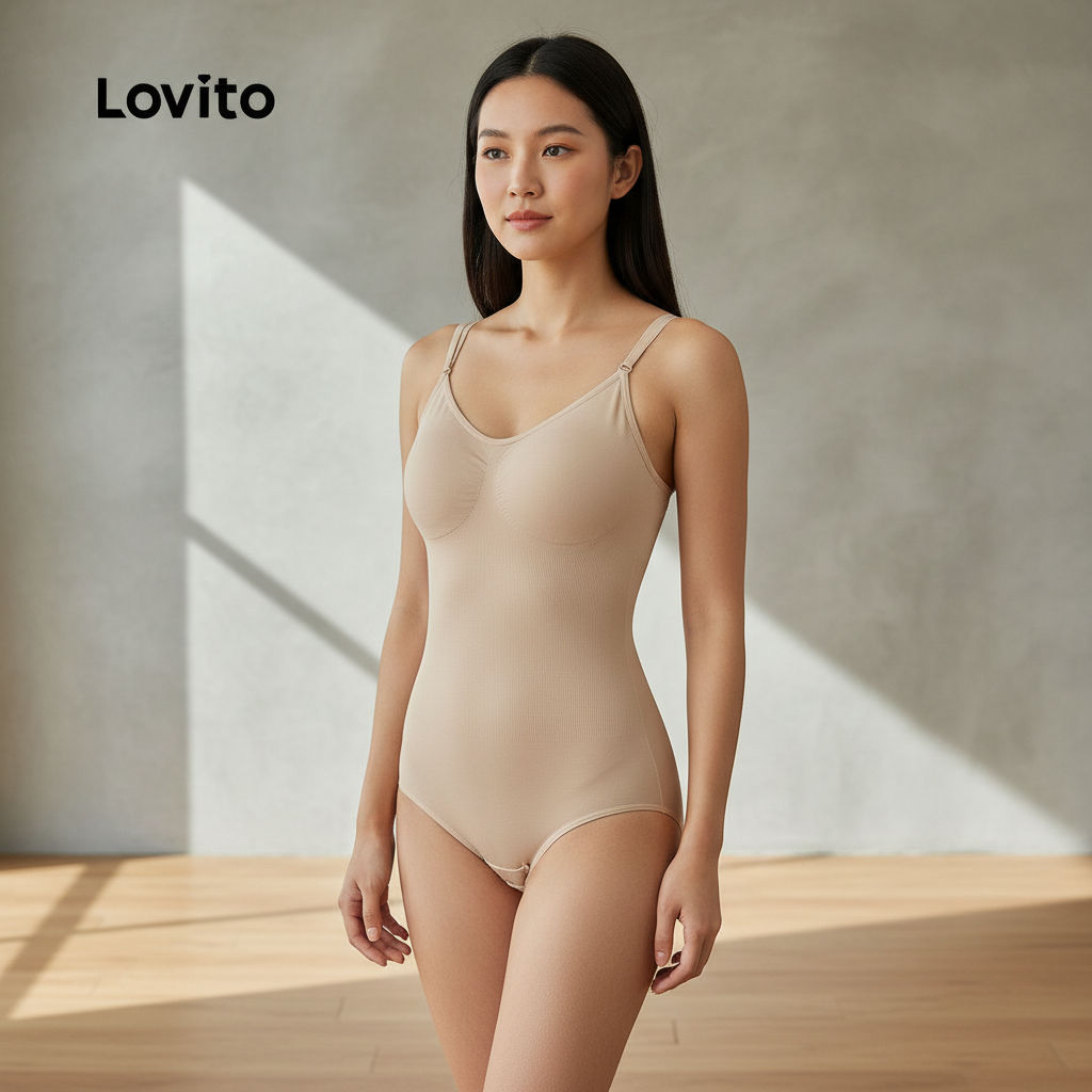 Lovito Refine Modelador Feminino Com Efeito Levanta Bumbum E Redutor De Barriga LNE65380 em Oferta na Shopee