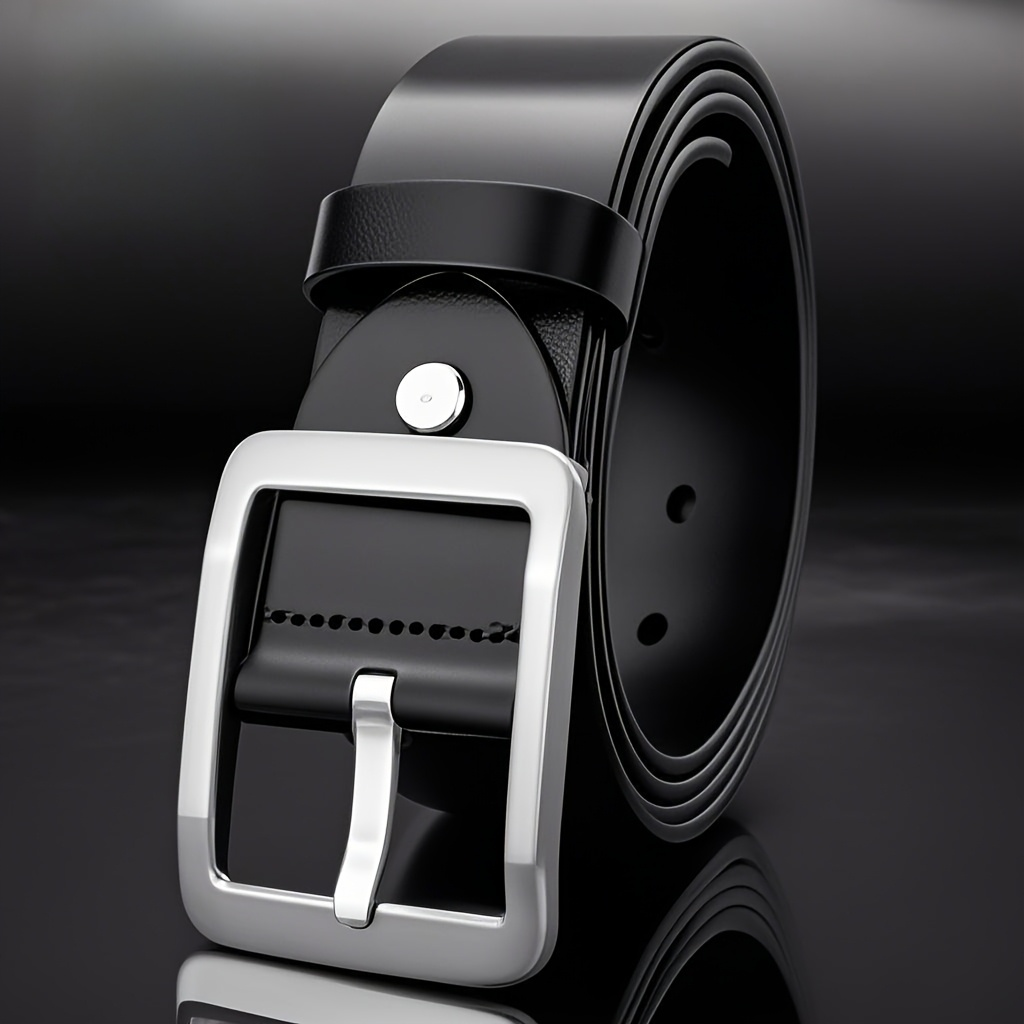 Cinto masculino premium, fivela de cinto masculina, cinto de metal resistente à ferrugem
