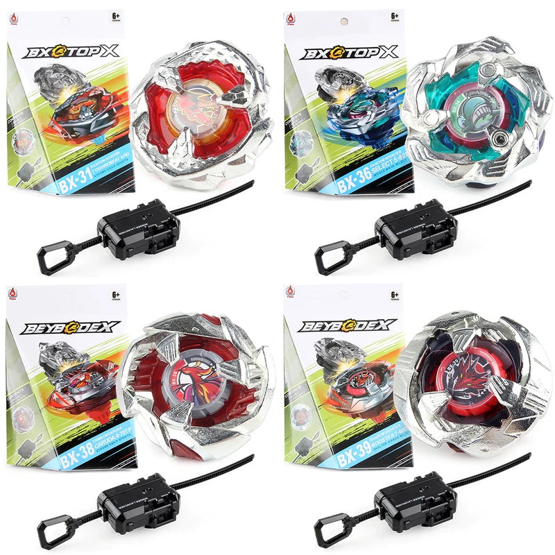 Bey Burst BX-36 Baleia Onda Pião Beyblade X Metal Battle Toy Launcher Set Mainan Anak Laki O Item Final Presente De Form