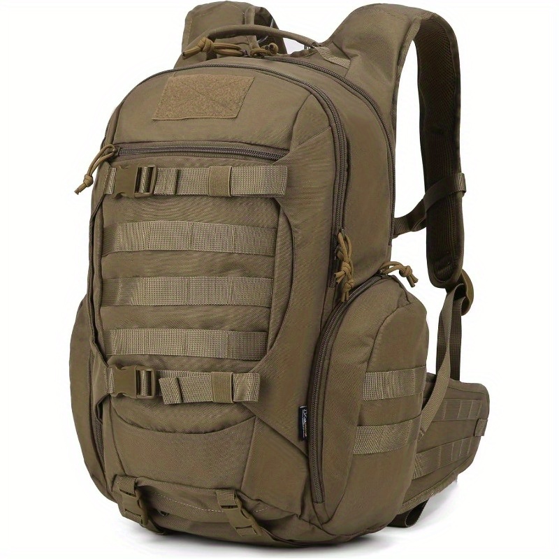 Mochila Molle EDC Masculina 28L | Mochila para Motociclismo e Trilhas | Mochila Esportiva Outdoor para Viagem