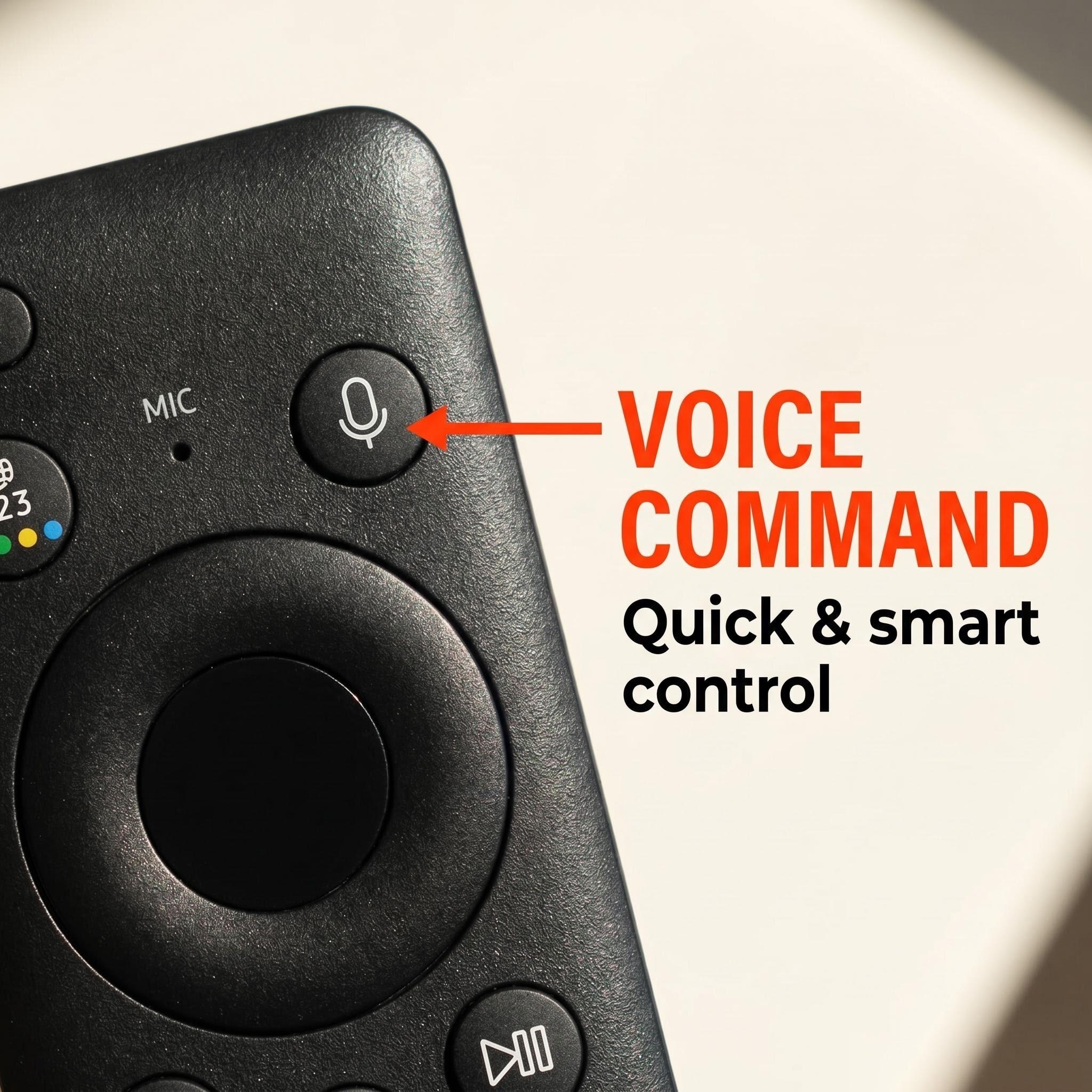 Controle Remoto de TV OLED Neo QLED com Voz Inteligente para Samsung, Substituiç