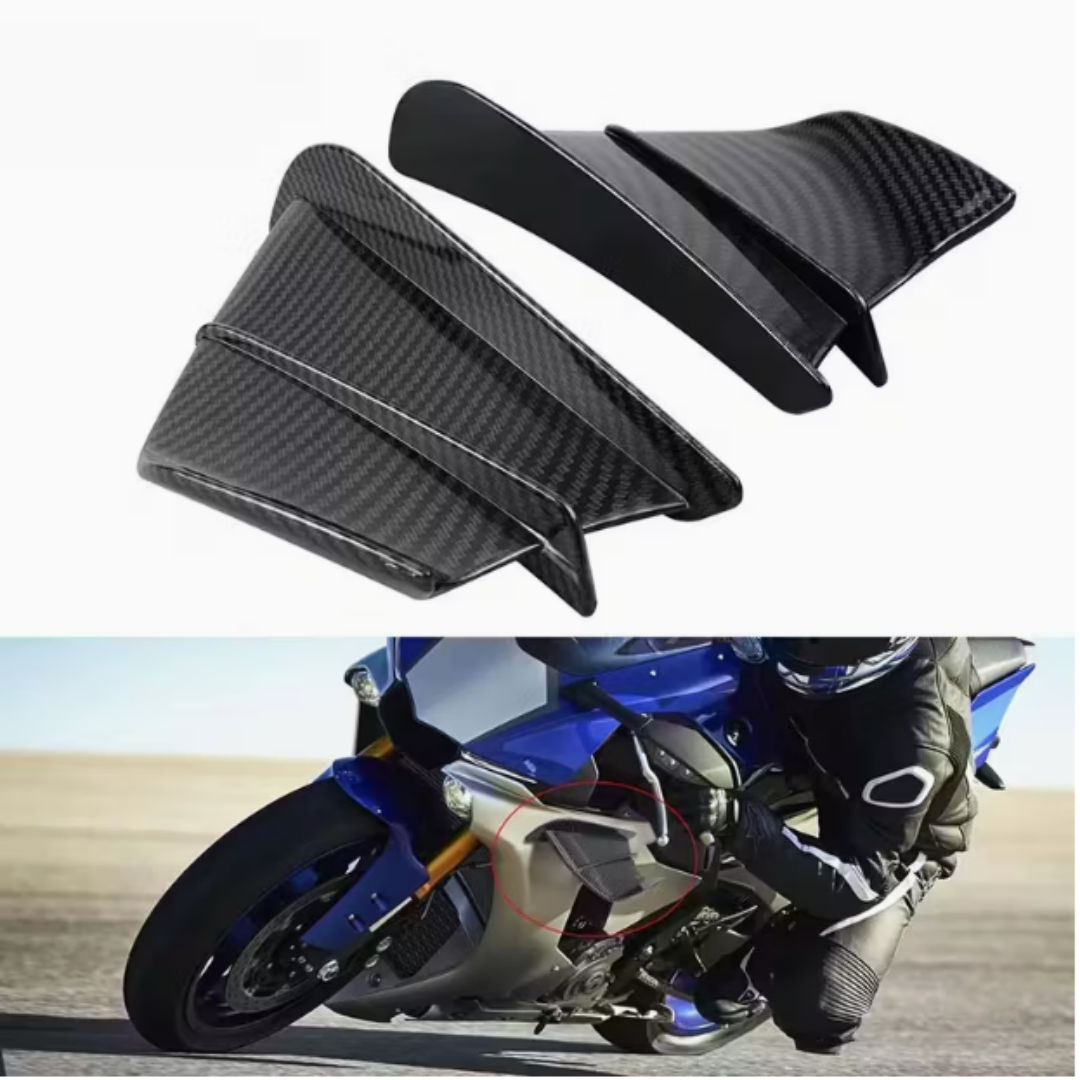 Conjunto De Decoração De Carenagem De Winglets Aerodinâmicos Modificação De Spoiler De Asa Três D Para Yamaha