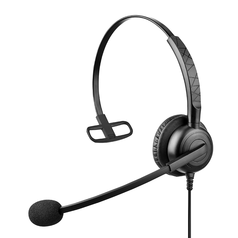 Fone de Ouvido com Fio Beien B15, Mono-auricular, Voz Clara, para Computador, Telefone, Negócios, Aprendizagem,