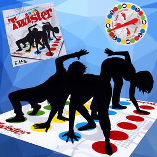 Jogo Twist Game Divertido Infantil Familiar Movimento Corporal Tapete Jogo de Tabuleiro Festa Jogos de Tabuleiro Festa熟悉