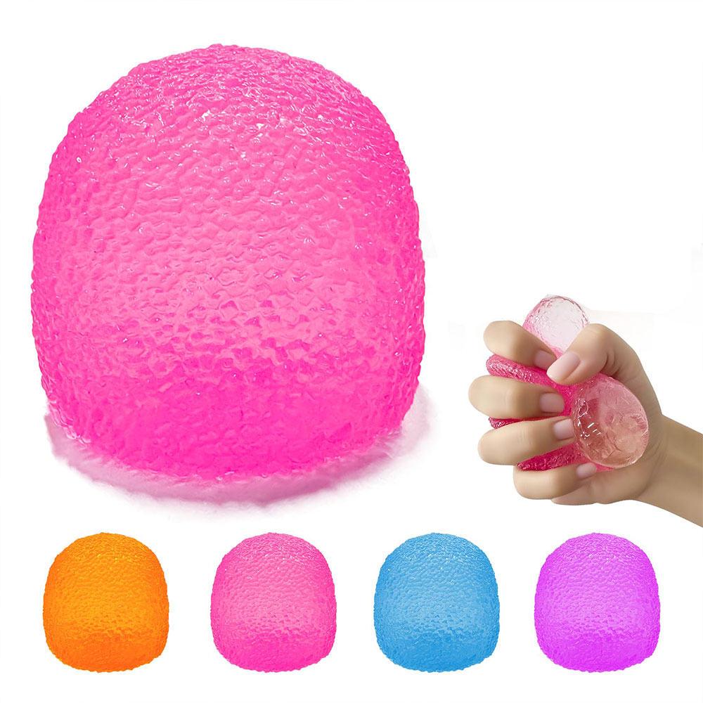 Squishy Fidget Toys Stress Para Crianças E Adultos , Bola De Apertar Super Sólida , Sensorial Alívio Do Estresse