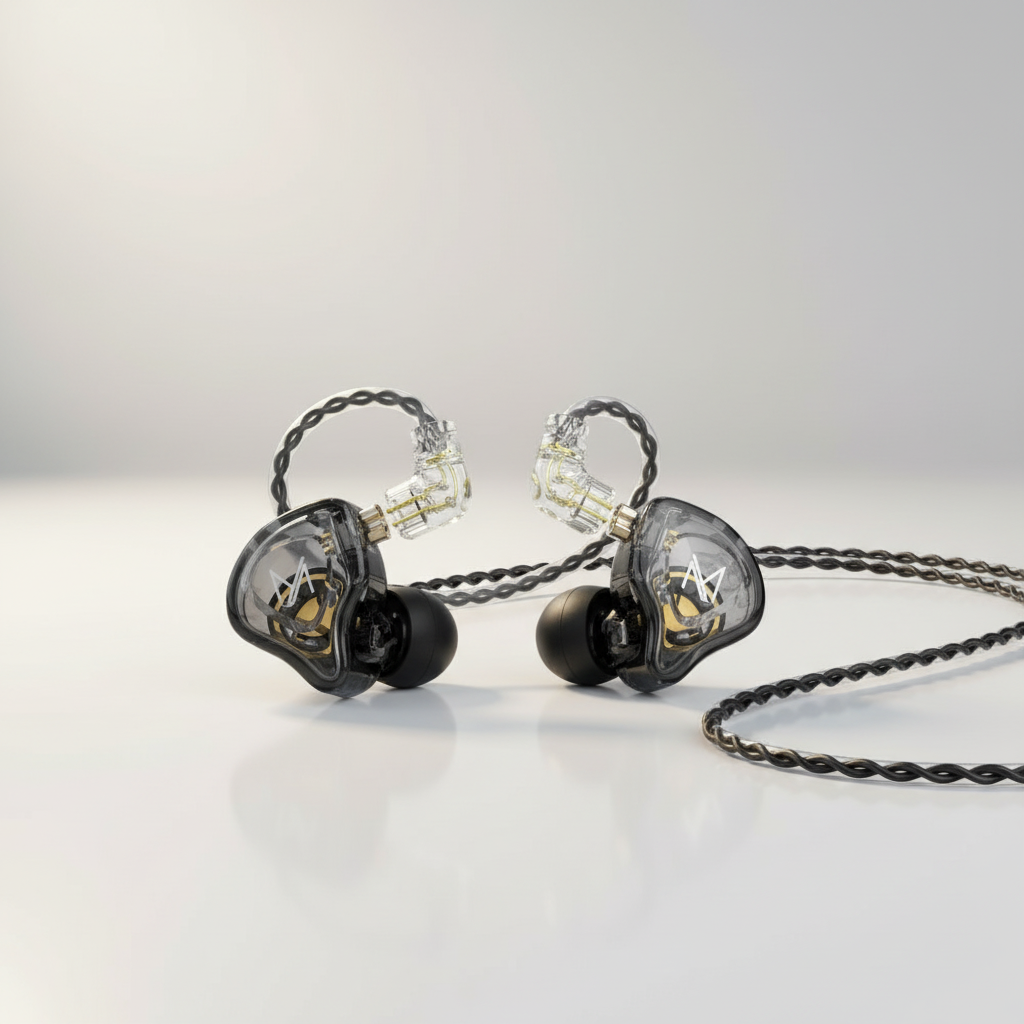  TRN MT1 Fones de Ouvido Dinâmicos HIFI Intra-Auriculares DJ Monitor Fones Esportivos Cancelamento de Ruído Headset KZ