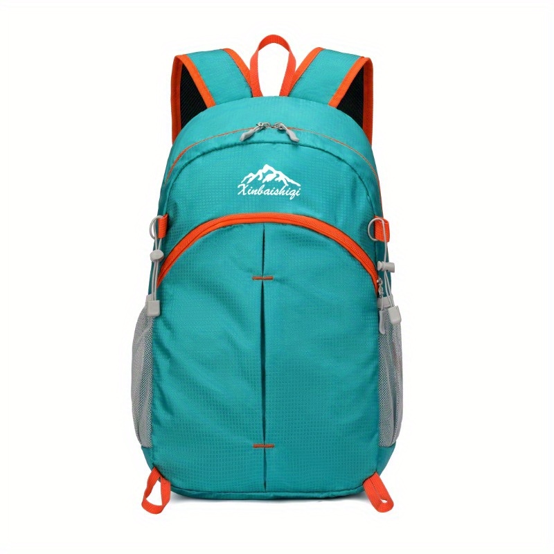 Mochila de Montanhismo Dobrável Ultraleve para Escalada, Ciclismo e Caminhadas, Mochila de Dia Portátil