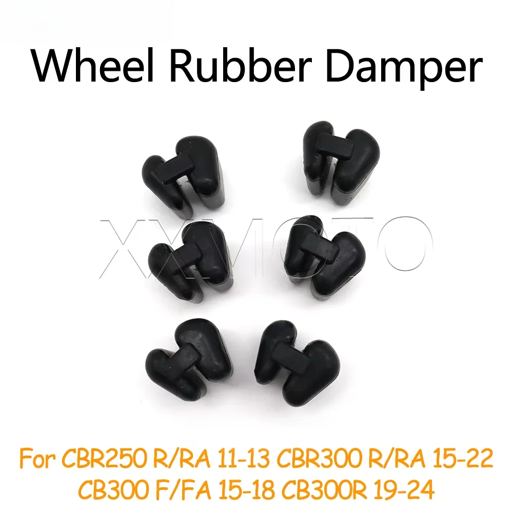 Para Honda CBR250 CBR300 CBR 300R 300RA CB 300F 300FA 300 R Roda Traseira do Cubo Amortecedor Tambor Borracha Pinhão