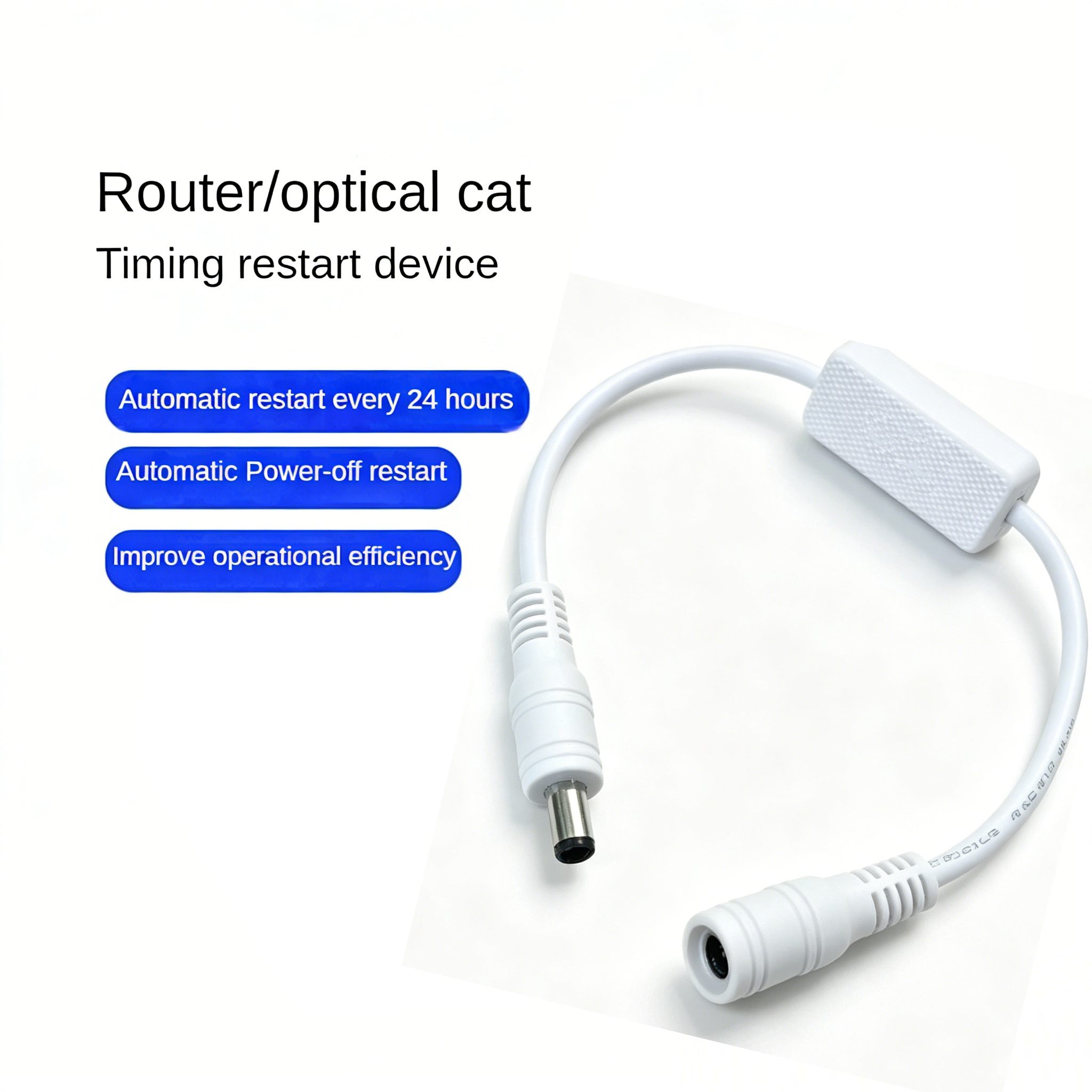 Modem De Reinicialização Automática Do Roteador E Controle De Temporização Para Tenda DC9-15V Dual Band 4G