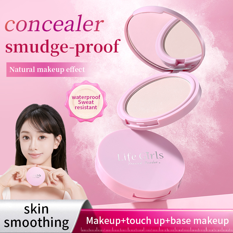 Pó Compacto Matte Girls de Longa Duração, Controle de Oleosidade, Corretivo, Ilumina e Finaliza o Rosto