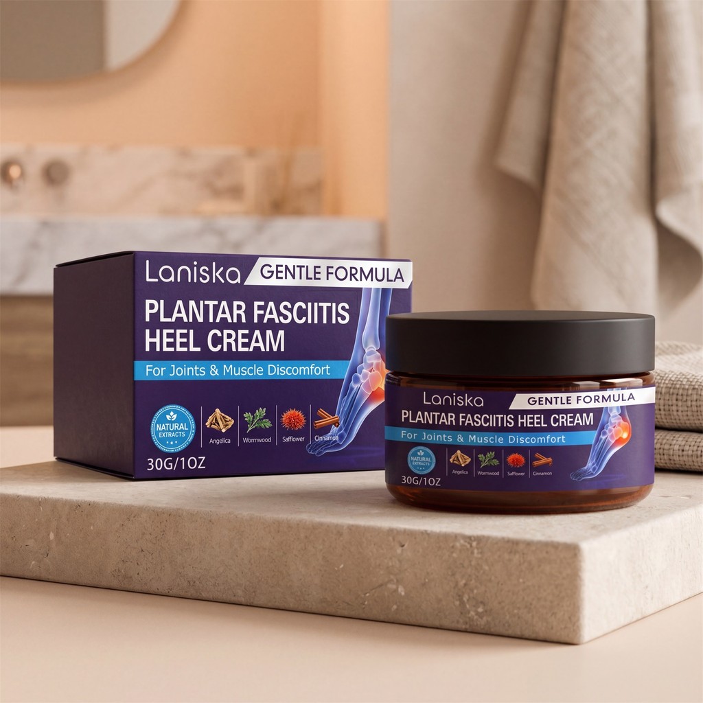 Creme Avançado para os Pés de Ervas 30 g – Hidratante, Nutritivo, Massagem para uma Rotina Diária Macia e Confortável