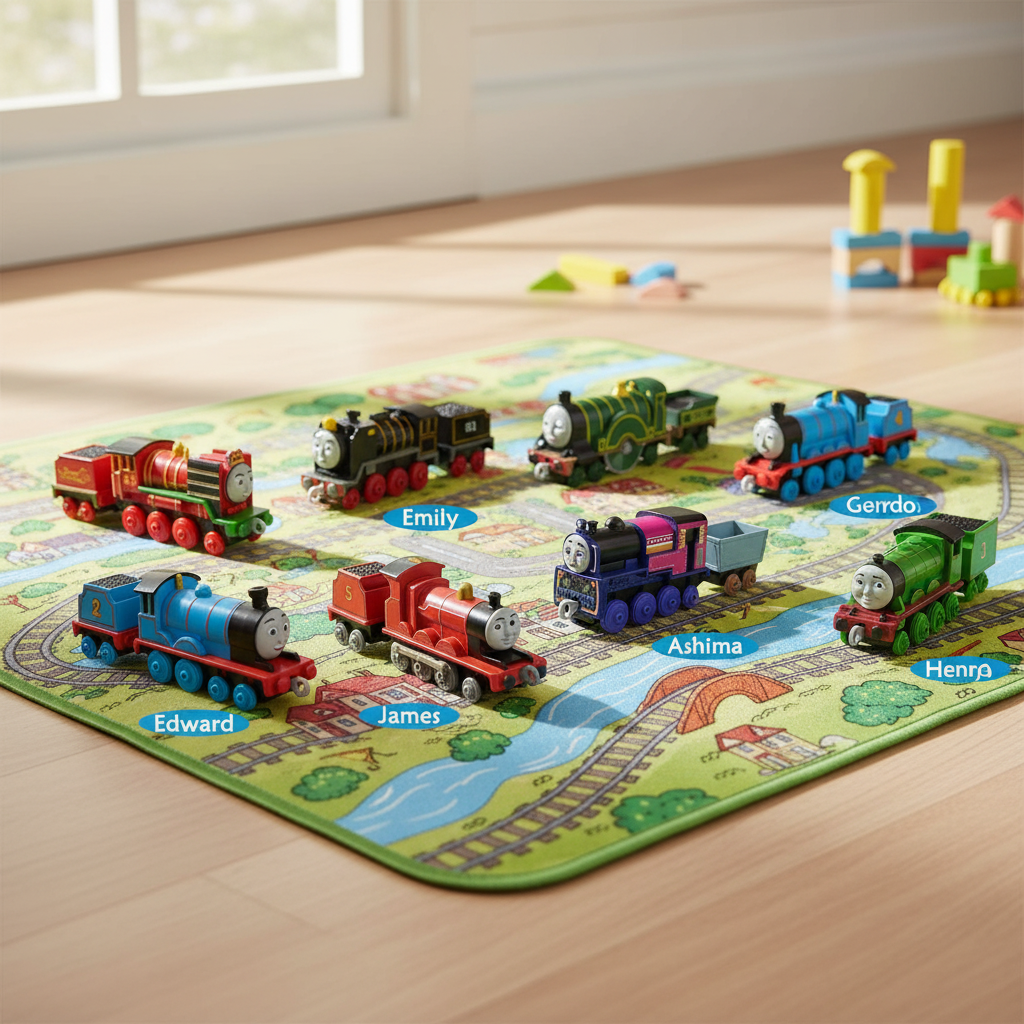 Thomas & Amigos Trem de Brinquedo em Liga de Zinco TrackMaster – Presente Educativo para Crianças, Estilos Sortidos