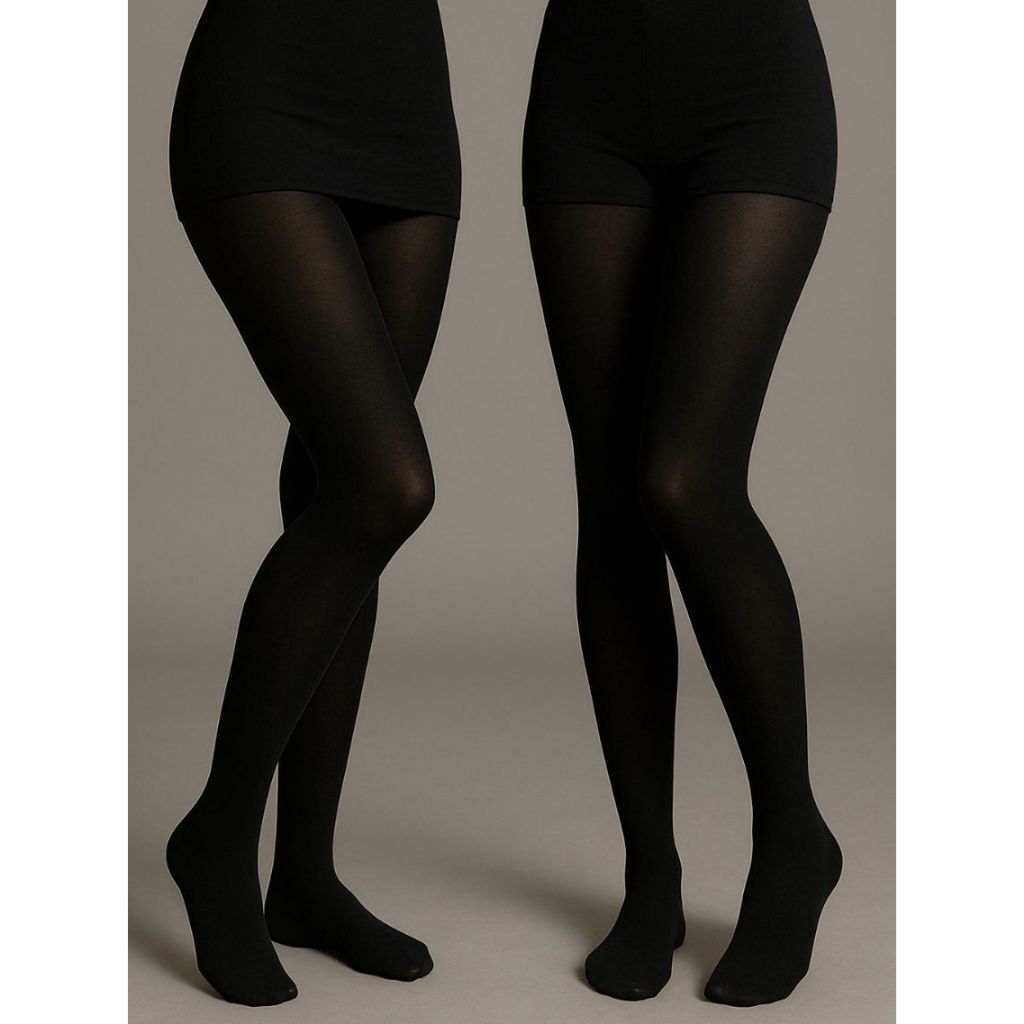 Meia-calça | Meia 80 D Quente para Inverno, Anti-bolinhas & Aspecto Natural