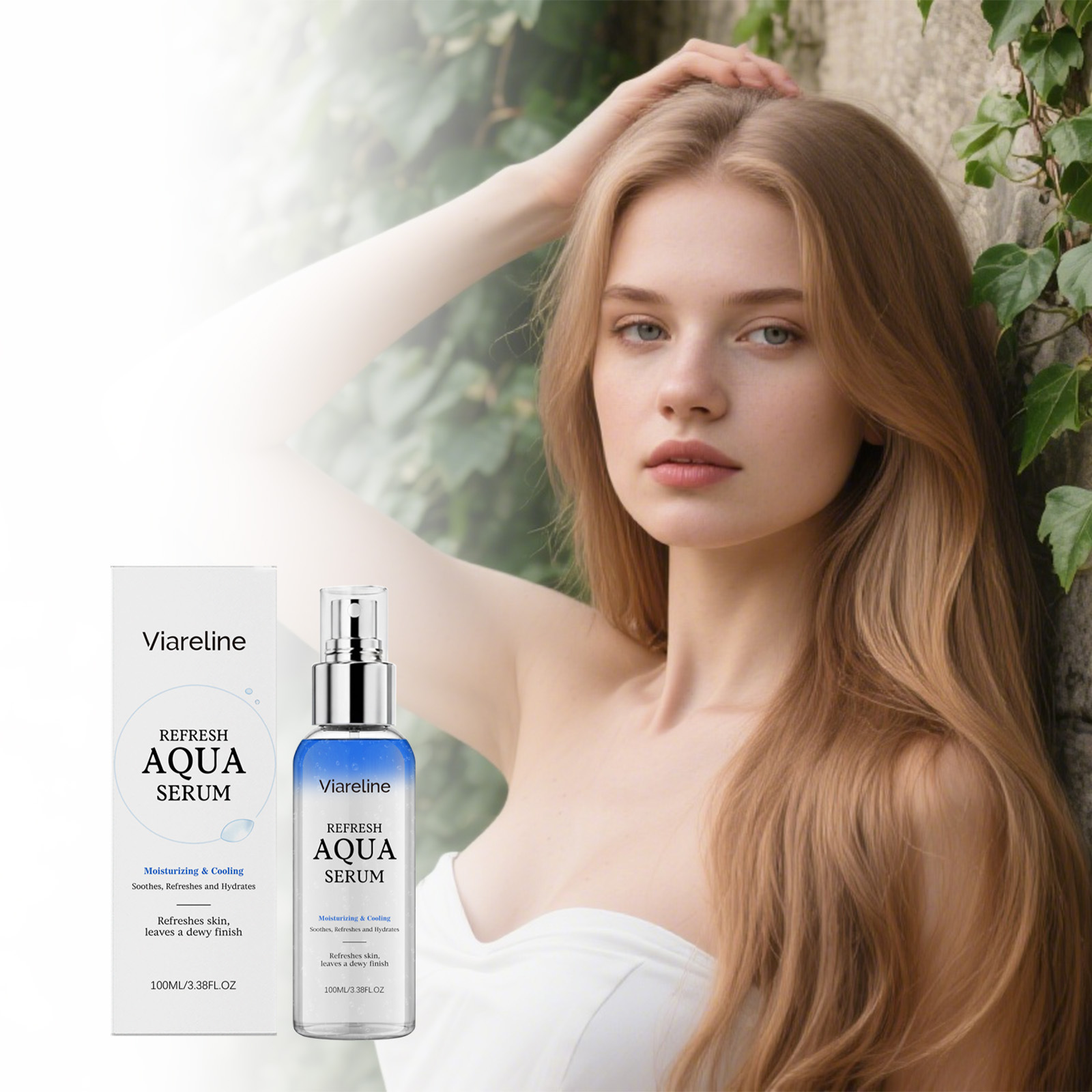 Spray Essência Revitalizante Hidratação 100 ml, Sérum Rápido & Profundo, Anti-Idade, Ilumina e Uniformiza o Tom da Pele