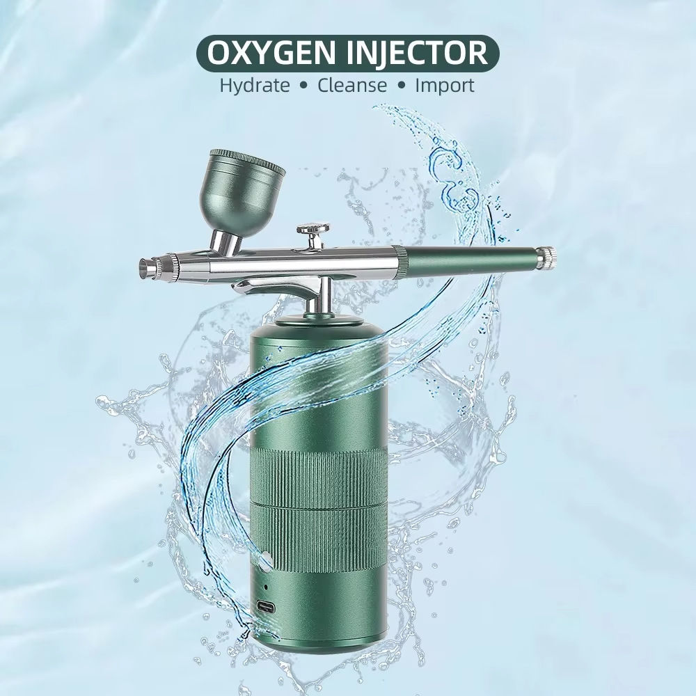 Injetor de oxigênio, pistola de spray portátil de alta pressão, pulverizador nano, umidificador para uso doméstico e